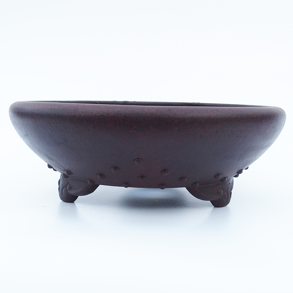 Tál 29 x 29 x 9,5 cm barna-piros