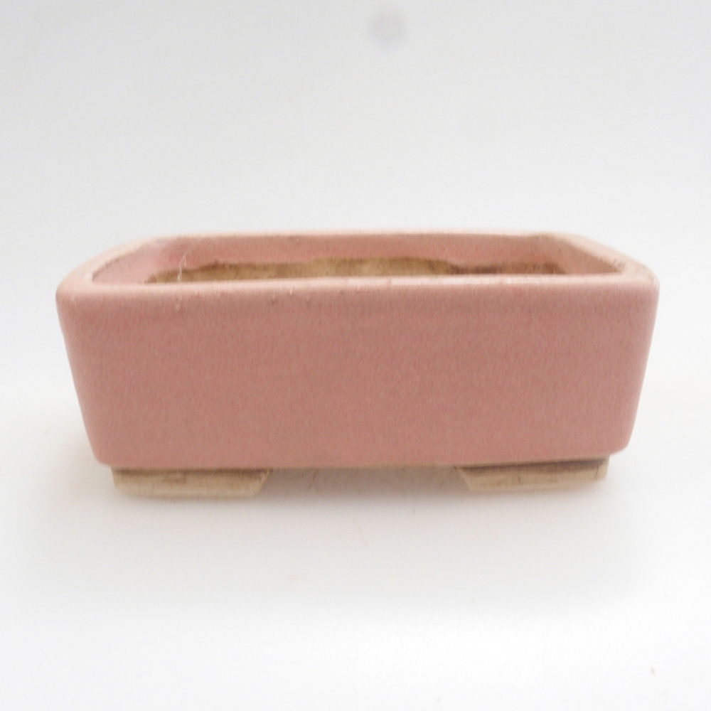 kerámia bonsai tál 10 x 8,5 x 4 cm, barna