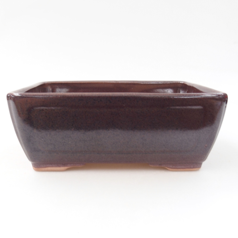 kerámia bonsai tál 22 x 17 x 5 cm, zöld