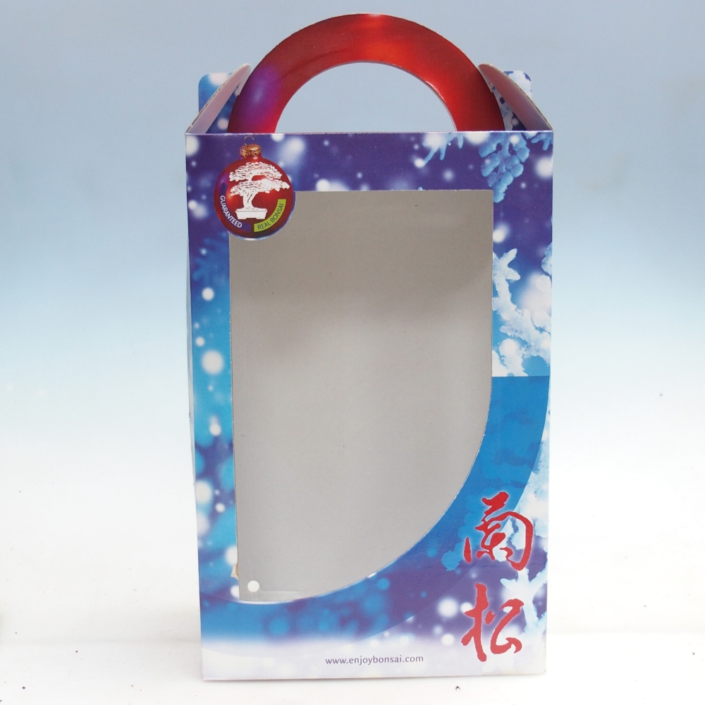 Ajándék bonsai doboz - papír