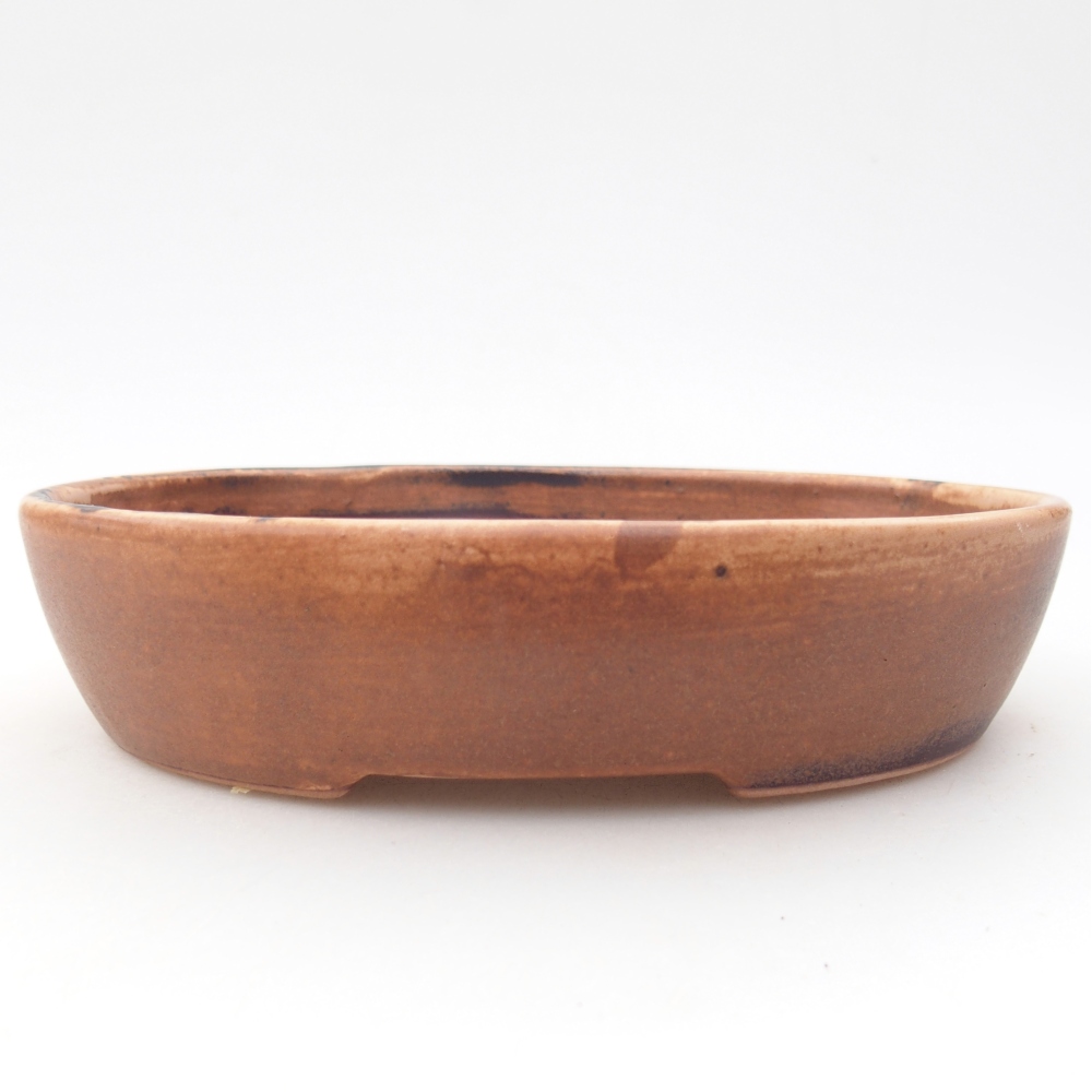 kerámia bonsai tál 17 x 14 x 4 cm, rózsaszínű