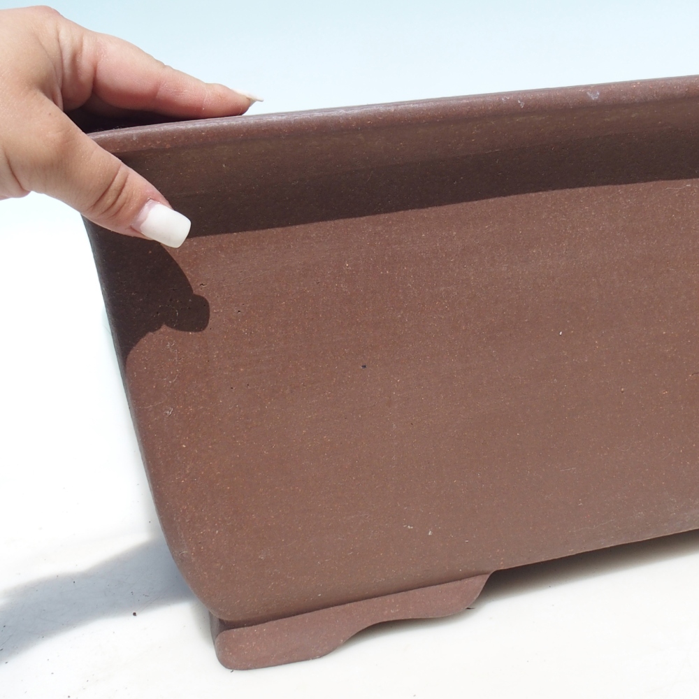 Bonsai tálka 61 x 38 x 22,5 cm - barna