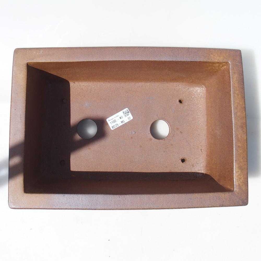 Tál 33,5 x 23 x 12,5 cm barna színben