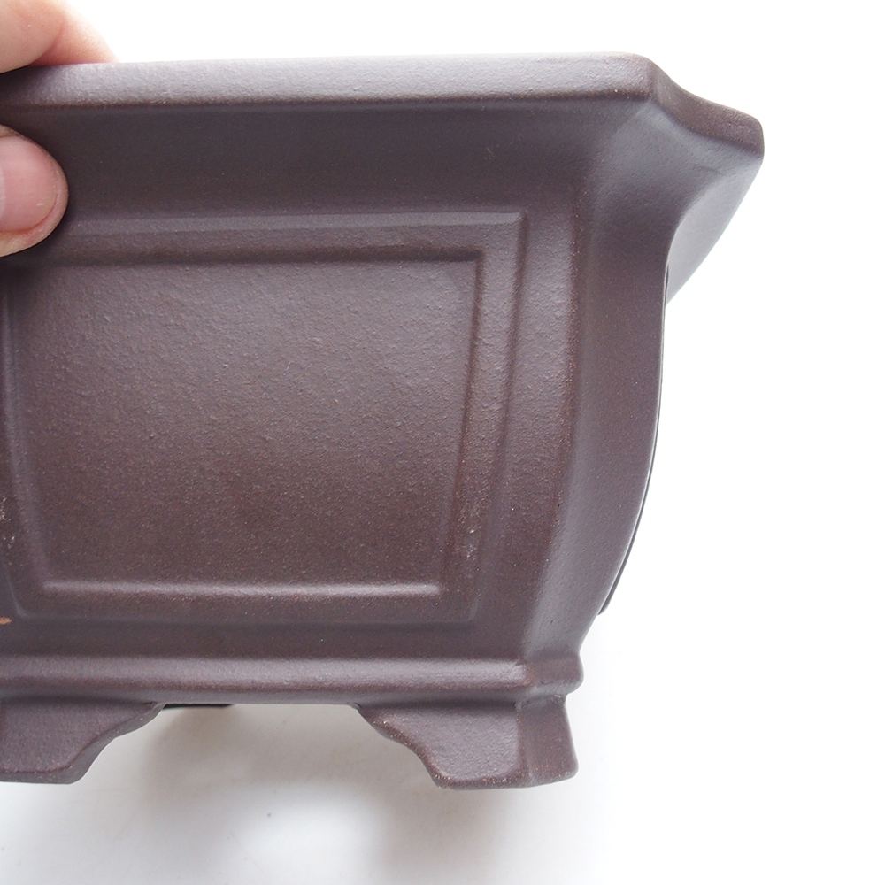 Tál 17,5 x 17,5 x 11,5 cm barna