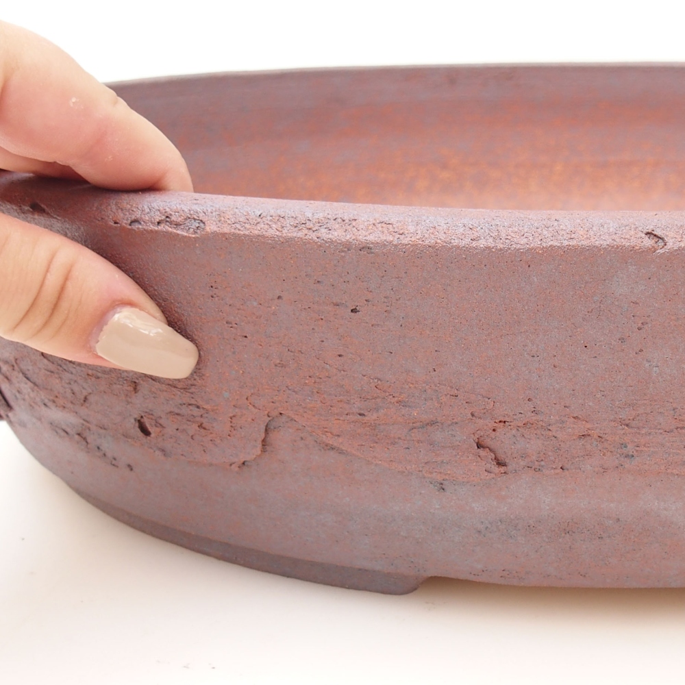 Bonsai tál 38,5 x 30 x 8,5 cm , fém színben