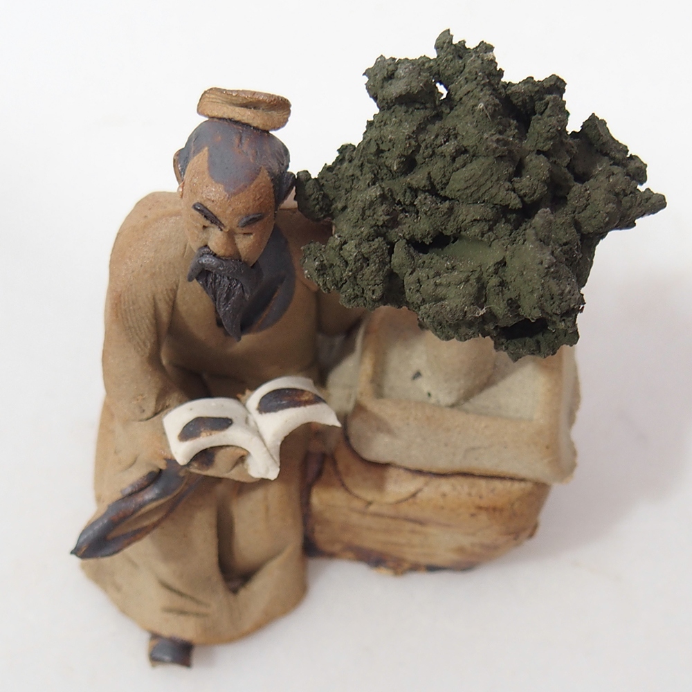 Kerámia figura - Bonsaiista