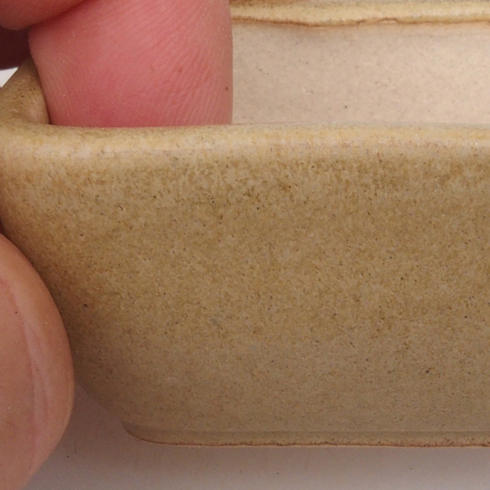 Mini bonsai tál 5,5 x 4,5 x 2,5 cm, barna