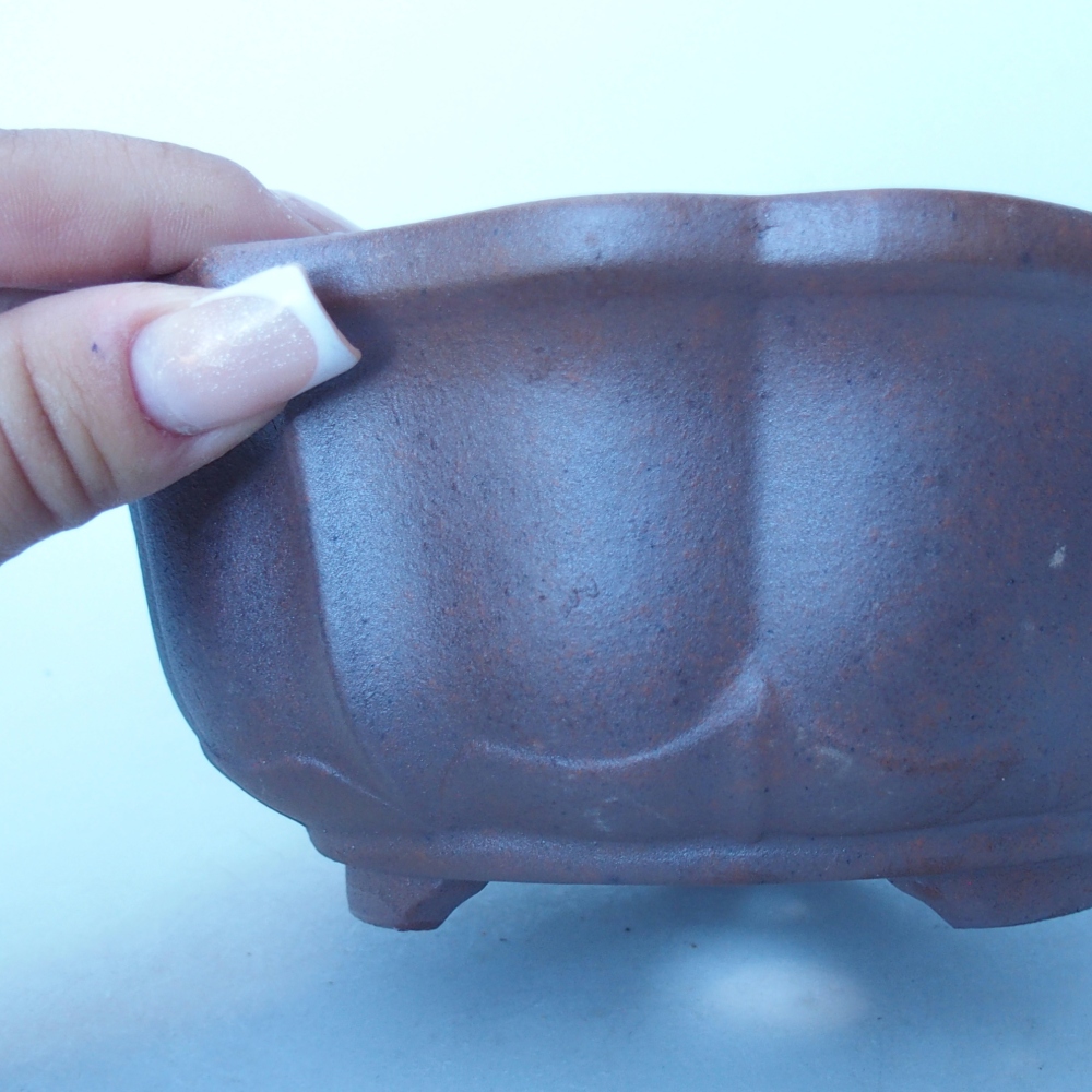 Tál 14,5 x 14,5 x 8,5 cm barna színben