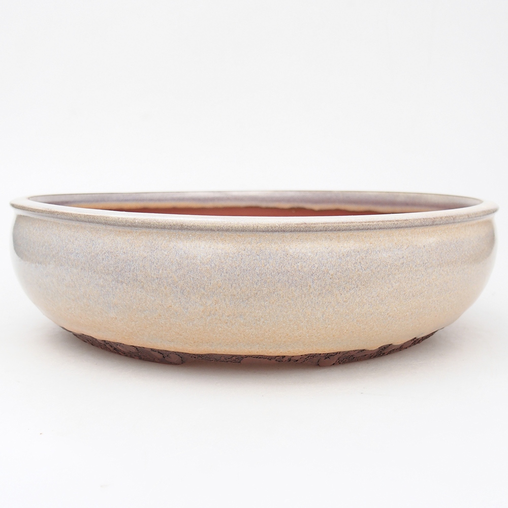 kerámia bonsai tál 25,5 x 25,5 x 7 cm, szürke