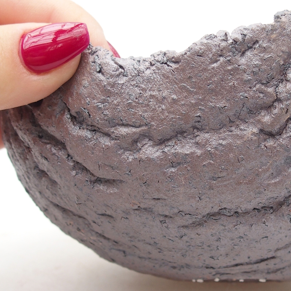 Kerámia kagyló 14 x 13 x 13 cm , metál színű