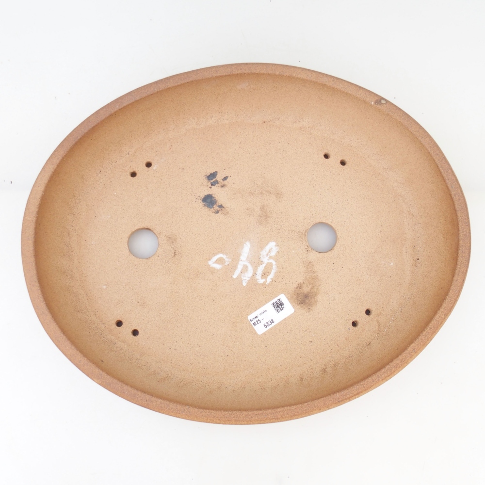 Bonsai tál 38 x 31 x 8,5 cm , színe barna