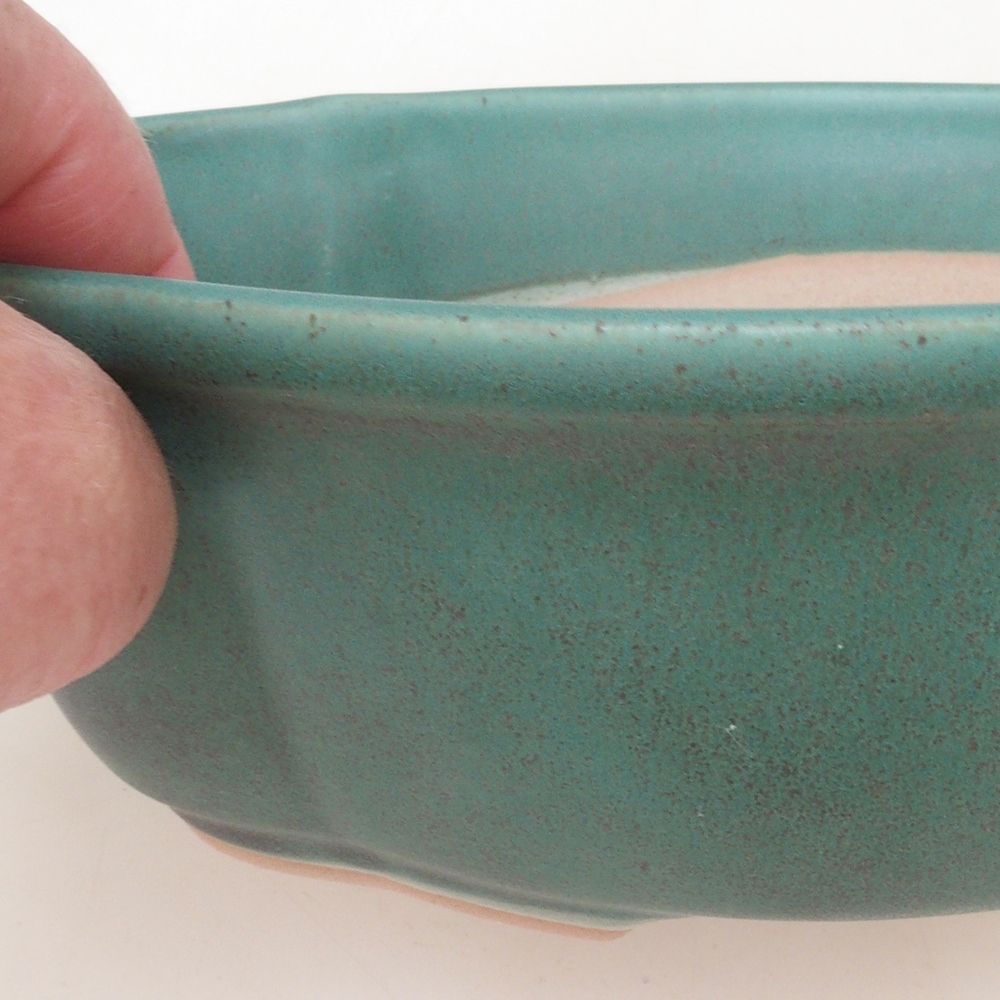 Bonsai tál H75 - 19 x 14 x 6,5 cm. - zöld