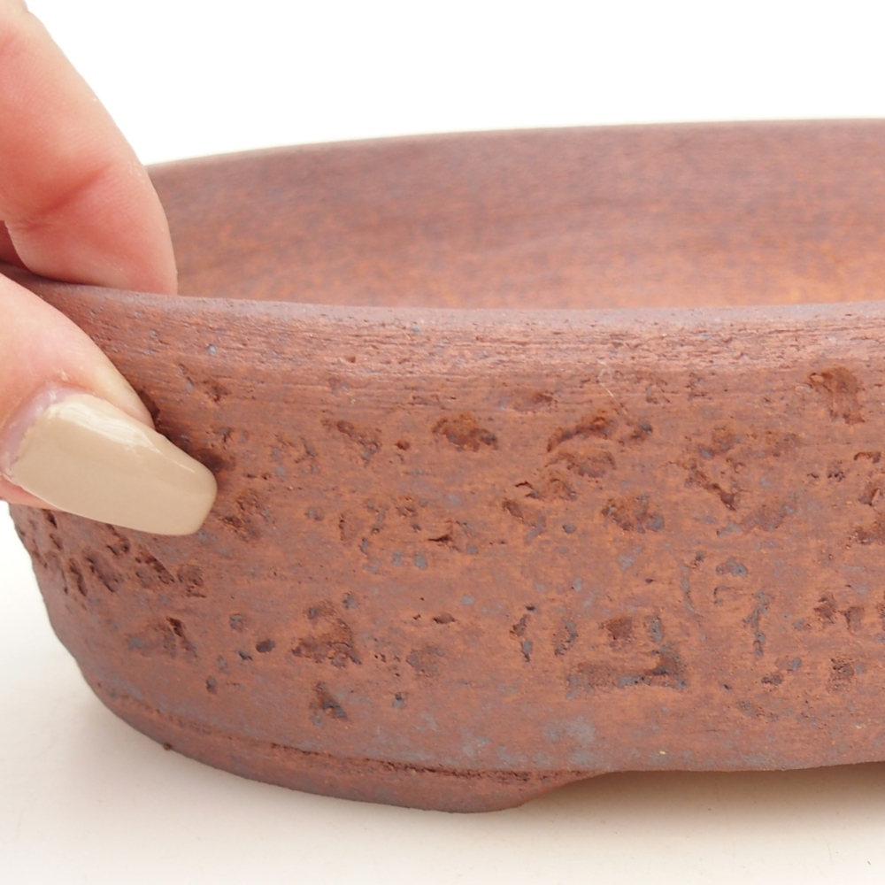 Bonsai tál 19,5 x 16 x 6 cm , fém színű