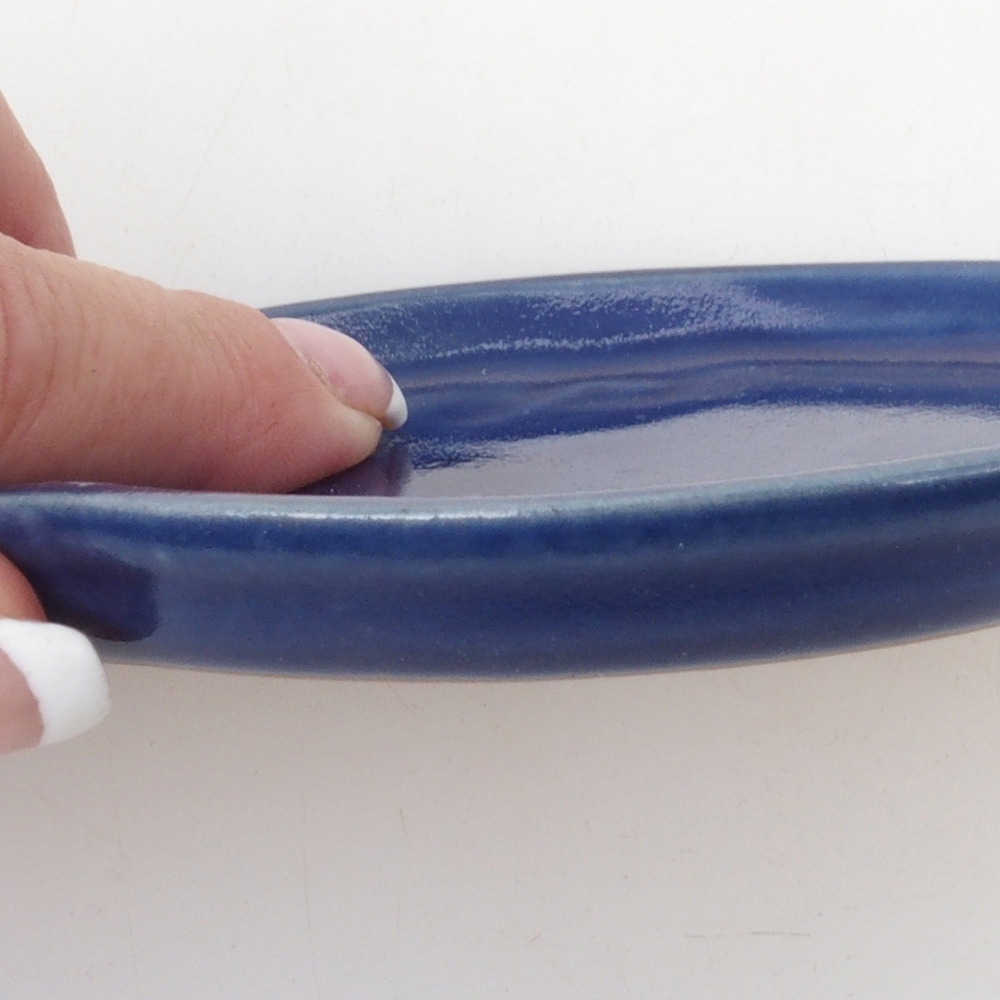 Kerámia tál H05 -11 x 8,5 x 1 cm - kék