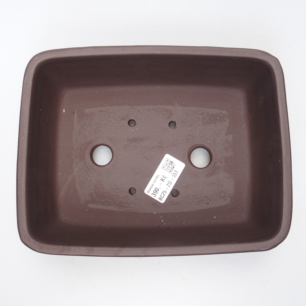 Tál 21 x 17 x 7,5 cm barna színben