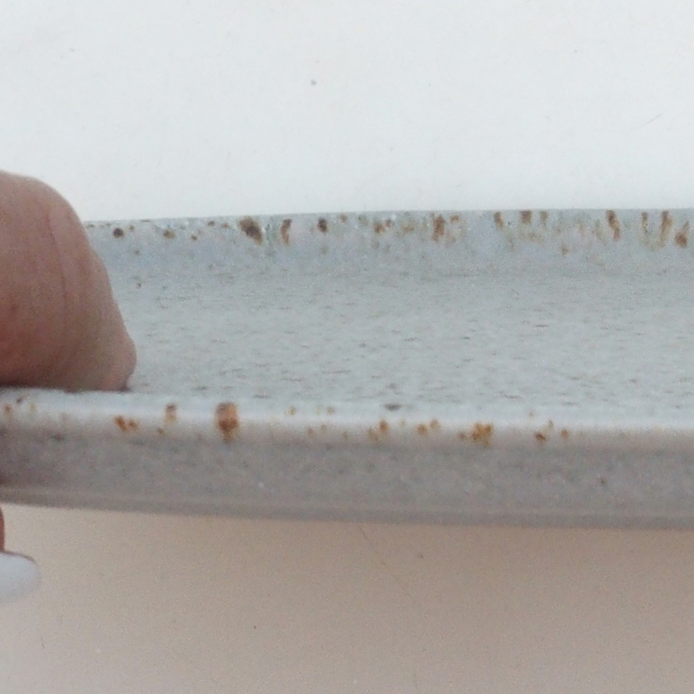 Kerámia tál H15 -25 x 15 x 1 cm - bézs színben