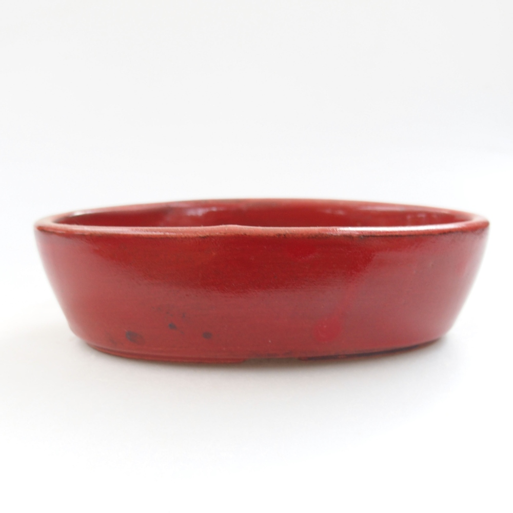 kerámia bonsai tál 22 x 17 x 5 cm, zöld