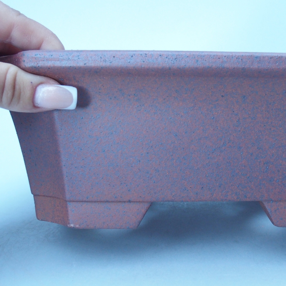Tál 25 x 19 x 8,5 cm barna színben