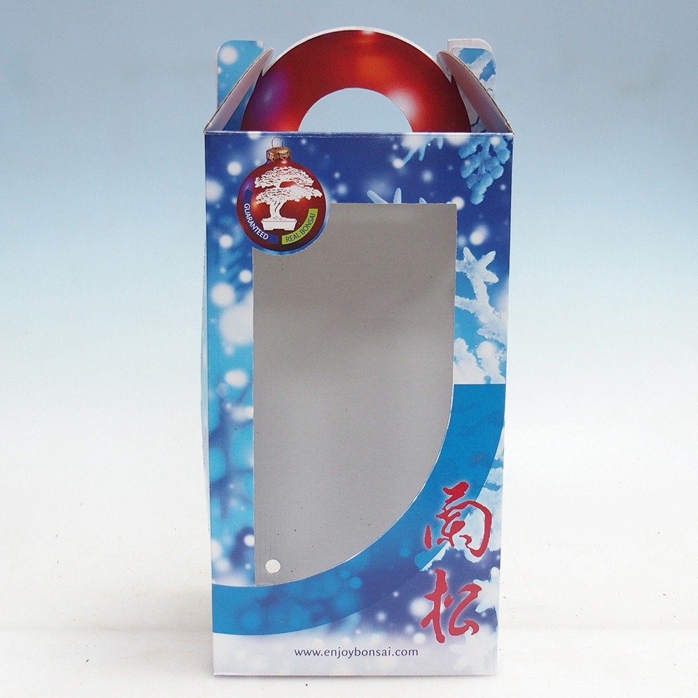 Ajándék bonsai doboz - papír