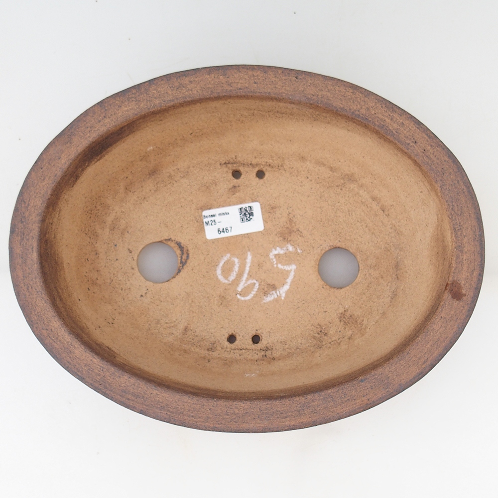 Bonsai tál 28,5 x 22 x 8,5 cm , színe barna