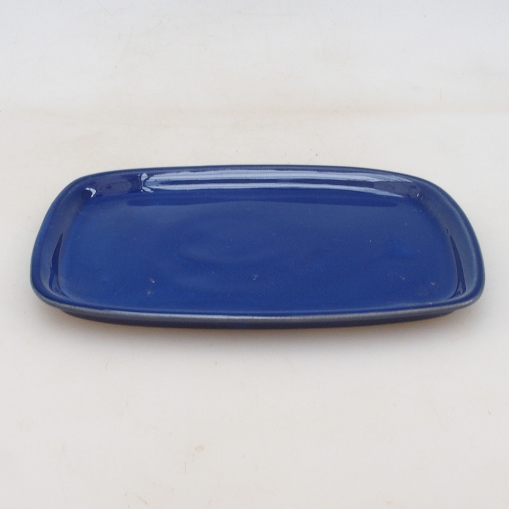 Kerámia tál H02 - 17,5 x 12 x 1 cm - kék
