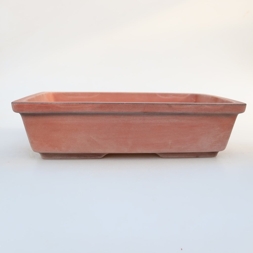 Kerámia tál  25,5 x 19 x 7 cm, téglavörös színű