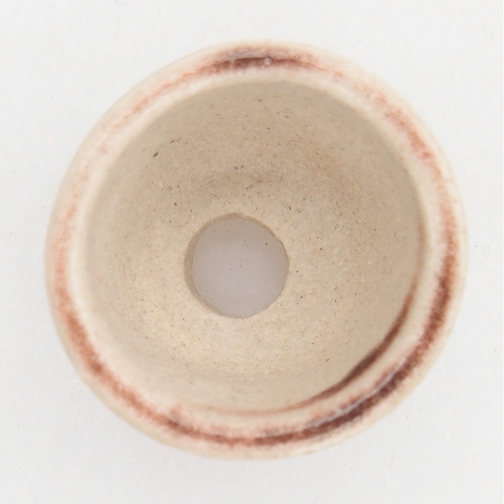 Mini bonsai tál 2 x 2 x 1,5 cm, piros színben