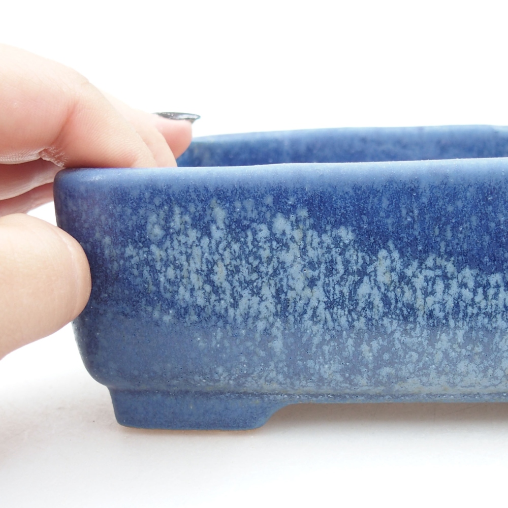 kerámia bonsai tál 22 x 17 x 5 cm, zöld