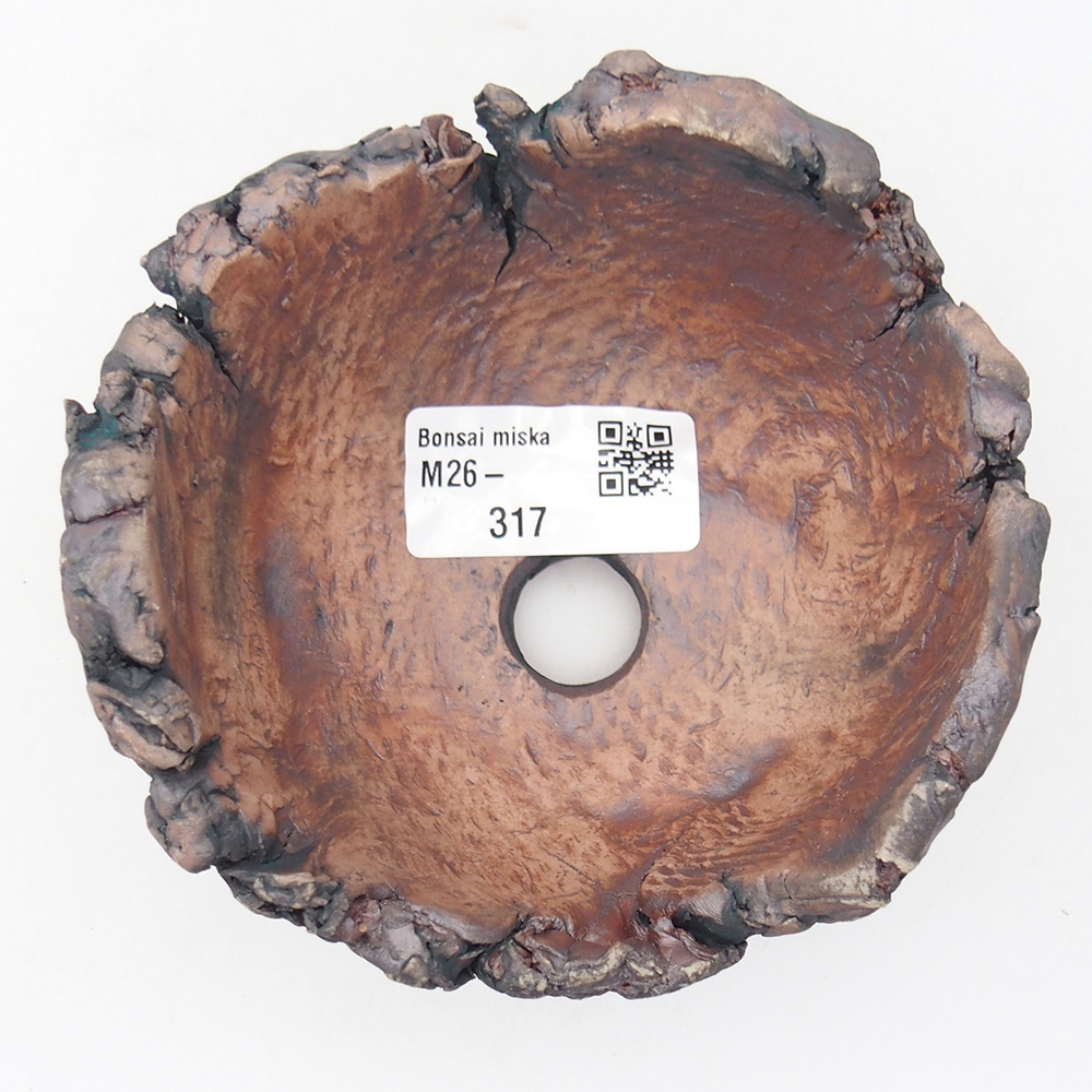 Kerámia kagyló 11 x 10,5 x 7 cm , zöld színű