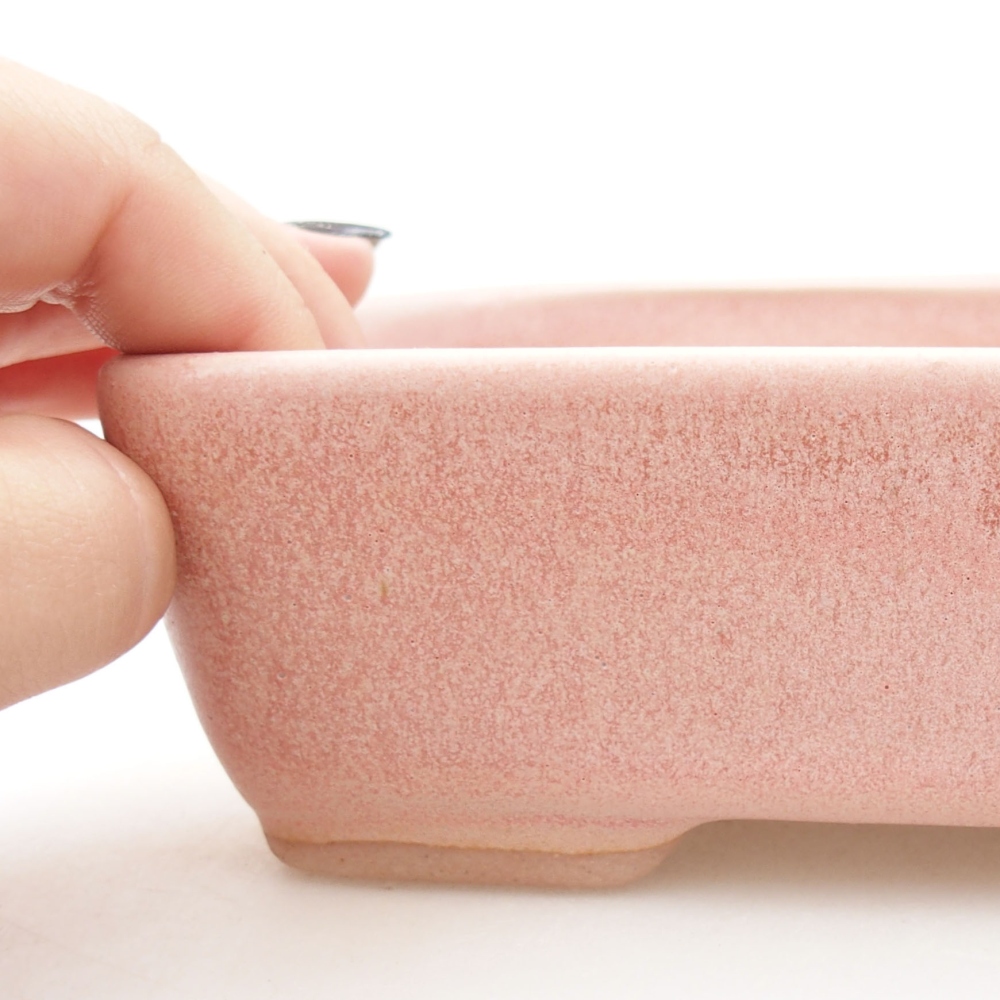 kerámia bonsai tál 22 x 17 x 5 cm, zöld