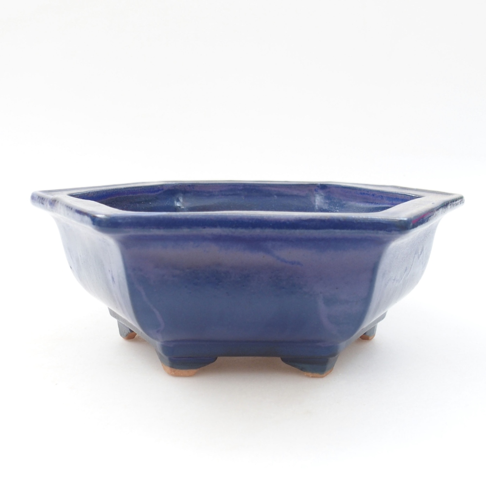 kerámia bonsai tál 22 x 17 x 5 cm, zöld