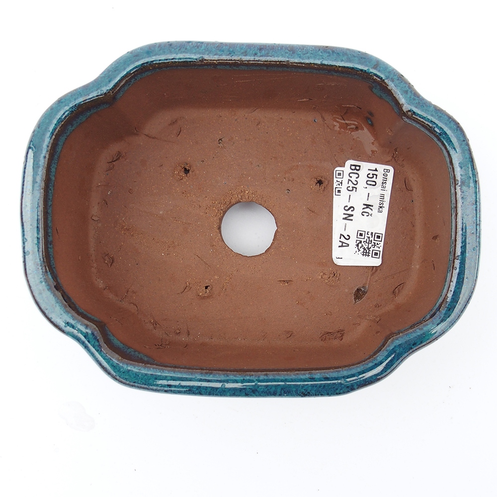 Tál 16 x 13 x 5,5 cm kék-zöld