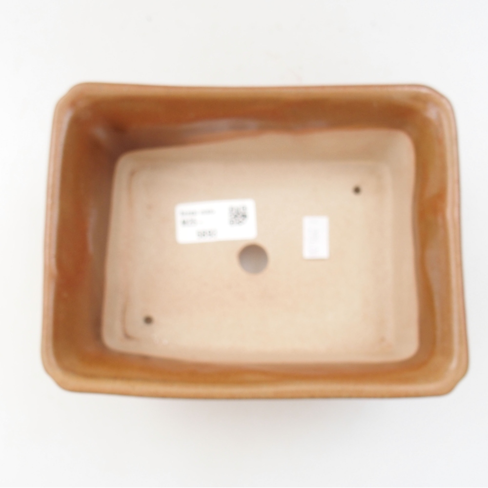 kerámia bonsai tál 22 x 17 x 5 cm, zöld