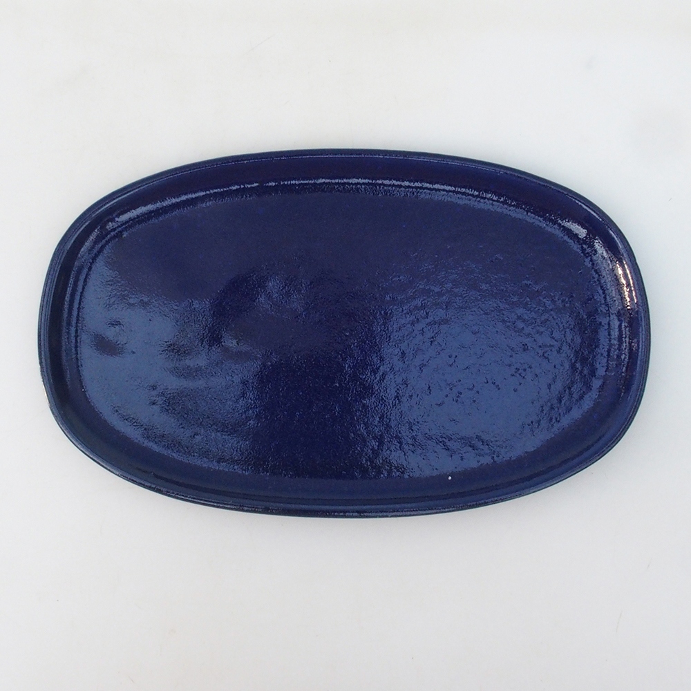 Kerámia tálka H15 -25 x 15 x 1 cm - kék