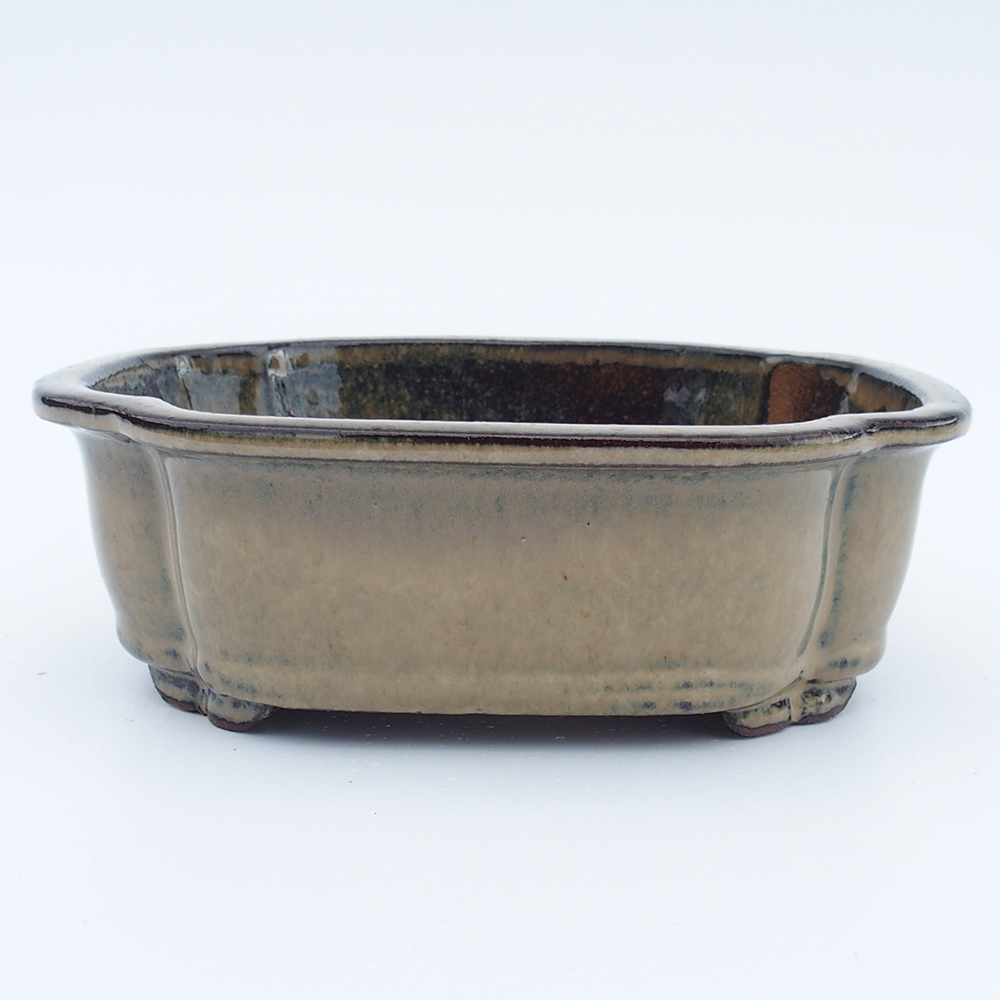 Tál 20 x 16 x 6,5 cm szürke-bézs színben