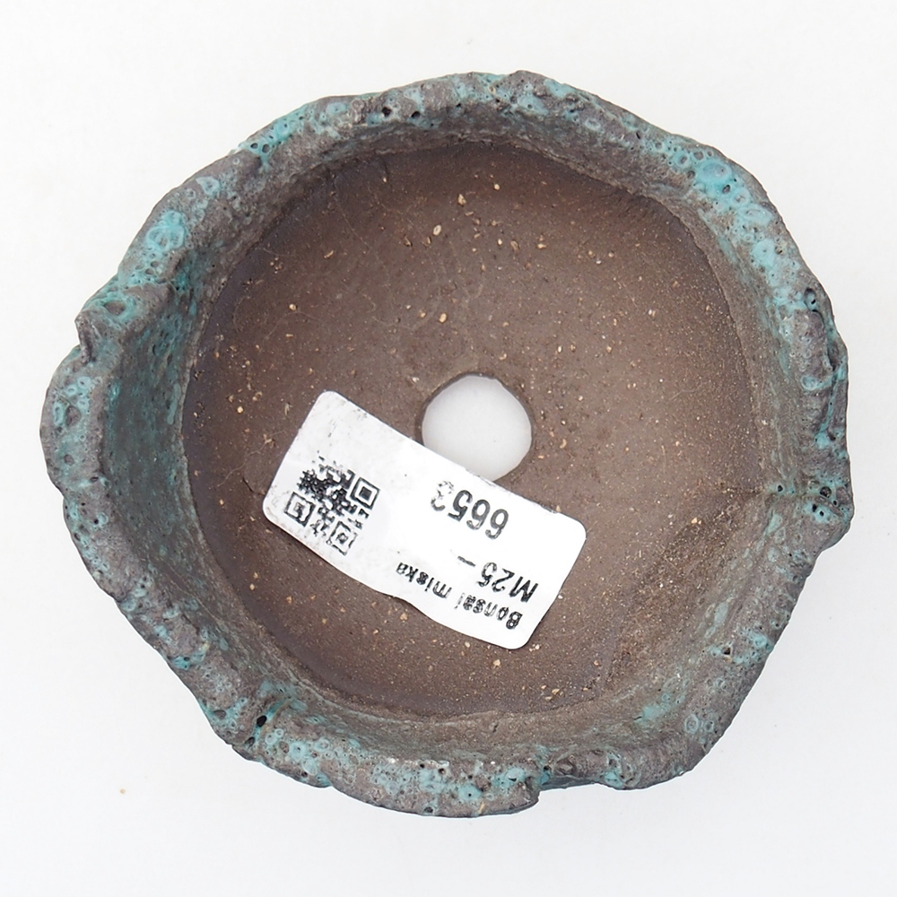 Kerámia kagyló 9 x 8,5 x 4,5 cm , kék színű