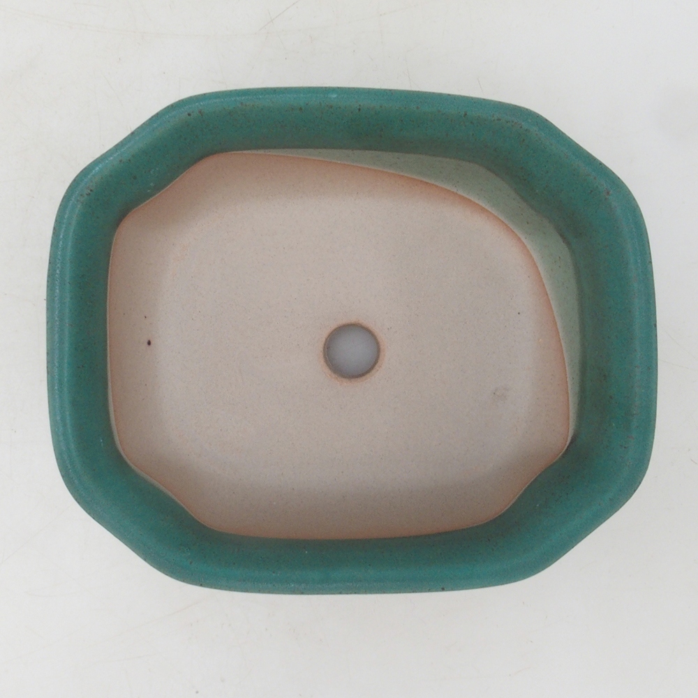 Bonsai tál H32 - 13 x 10 x 5,5 cm. - zöld