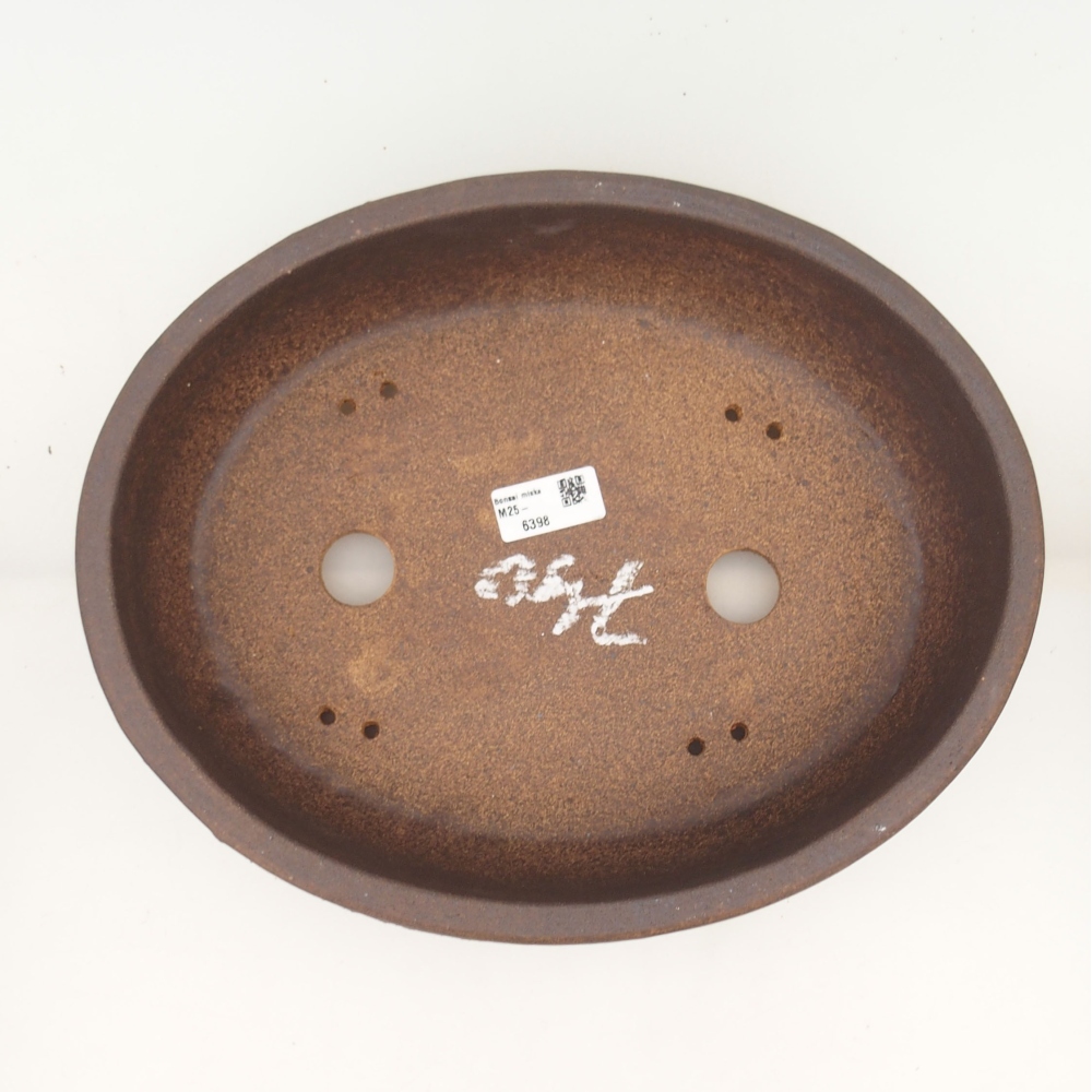 Bonsai tál 32,5 x 26 x 8,5 cm , színe barna