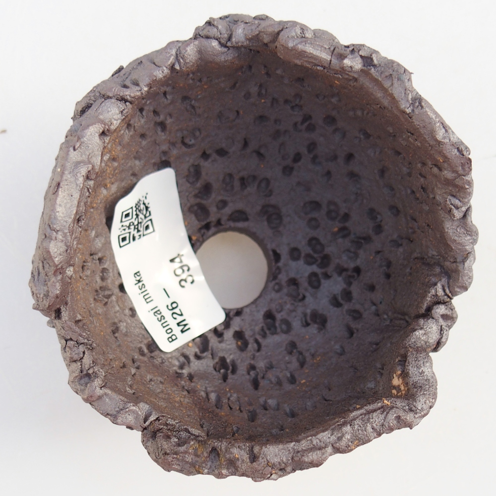 Kerámia kagyló 8,5 x 8,5 x 7,5 cm , fémes színű