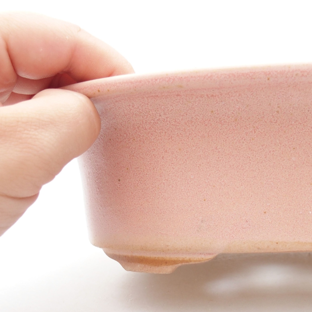 kerámia bonsai tál 22 x 17 x 5 cm, zöld