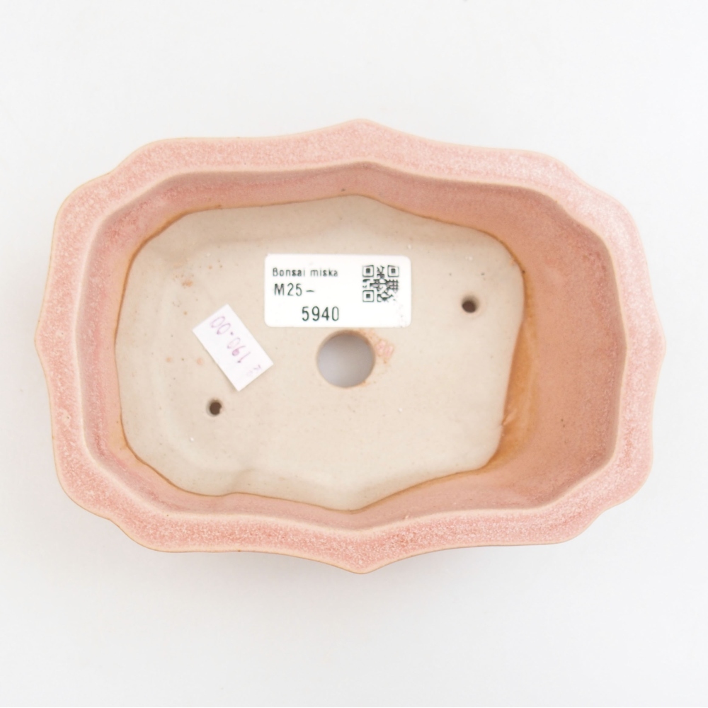 kerámia bonsai tál 22 x 17 x 5 cm, zöld