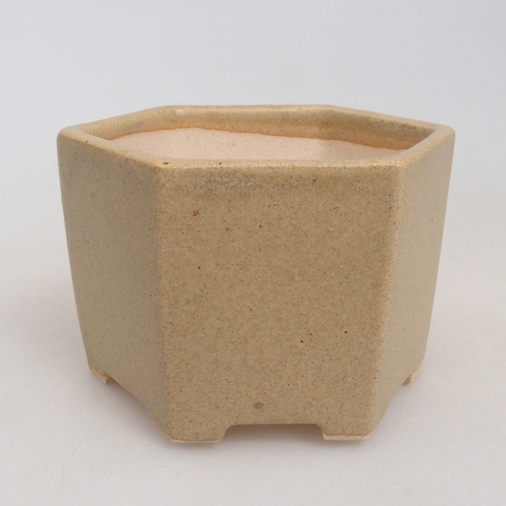 Mini bonsai tál 7 x 5,5 x 4,5 cm, barna