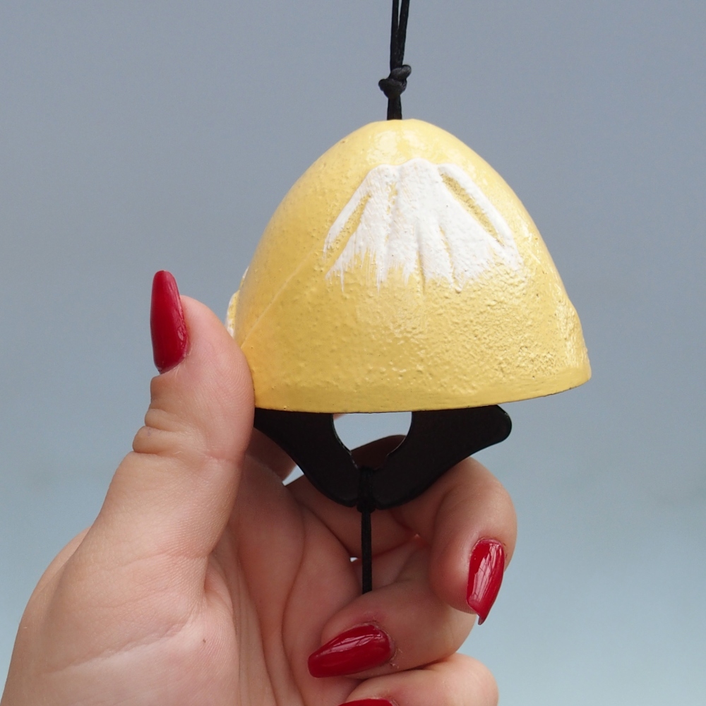 Fém harang, sárga színű