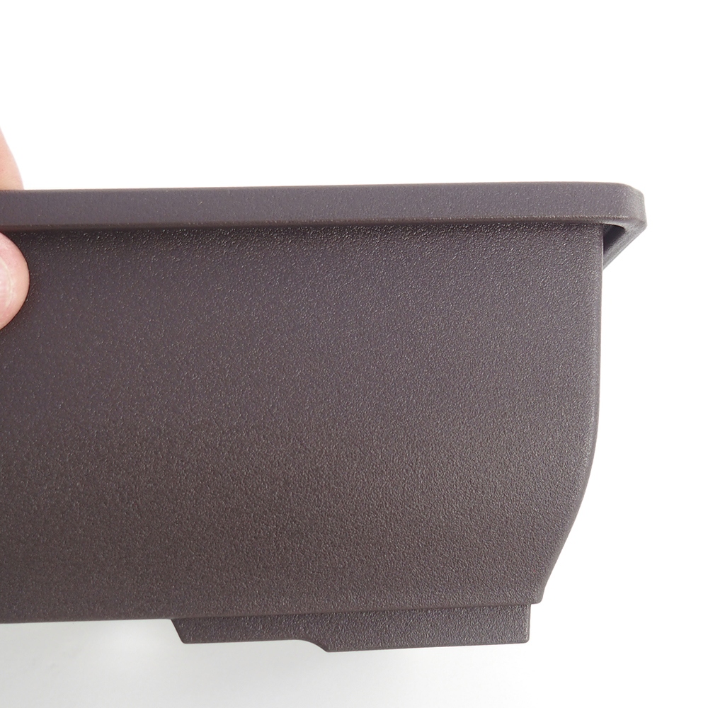 Műanyag tál MP-14 23,5 x 18,5 x 8 cm szín barna