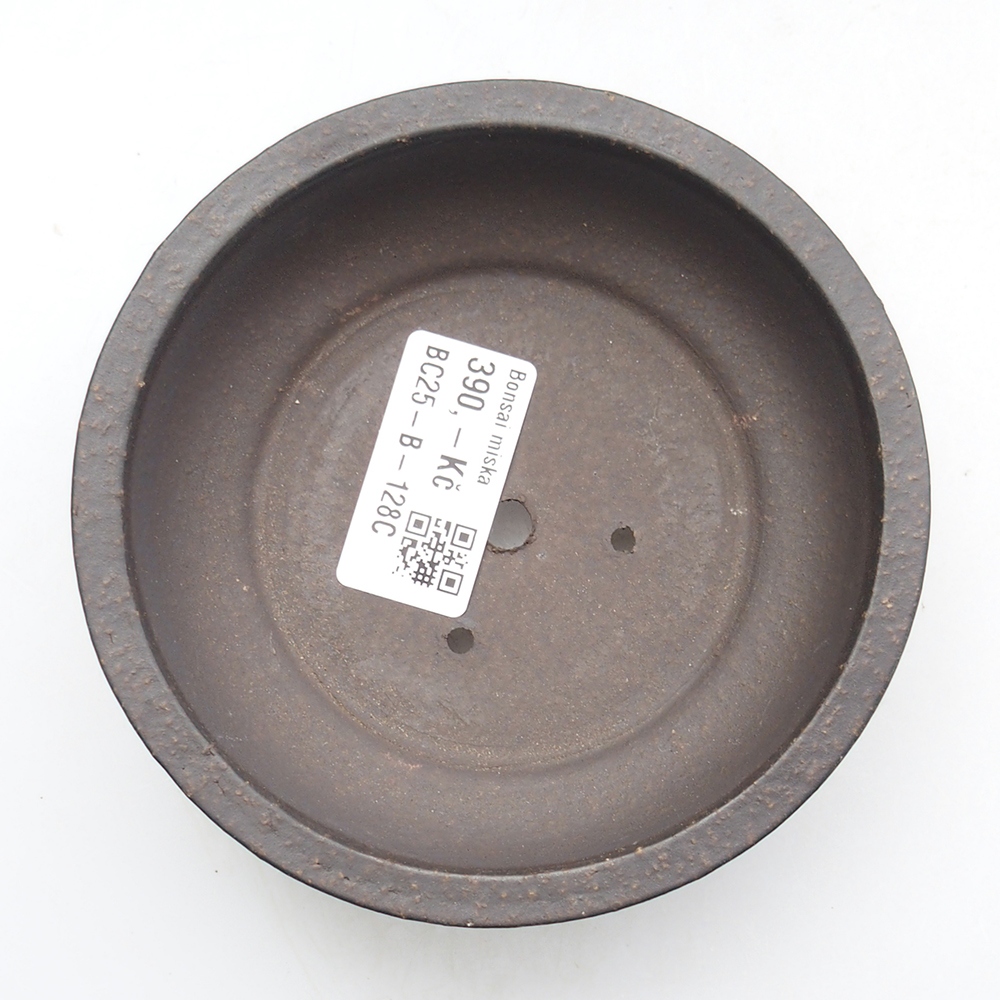 Tál 11,5 x 11,5 x 4 cm barna okkersárga