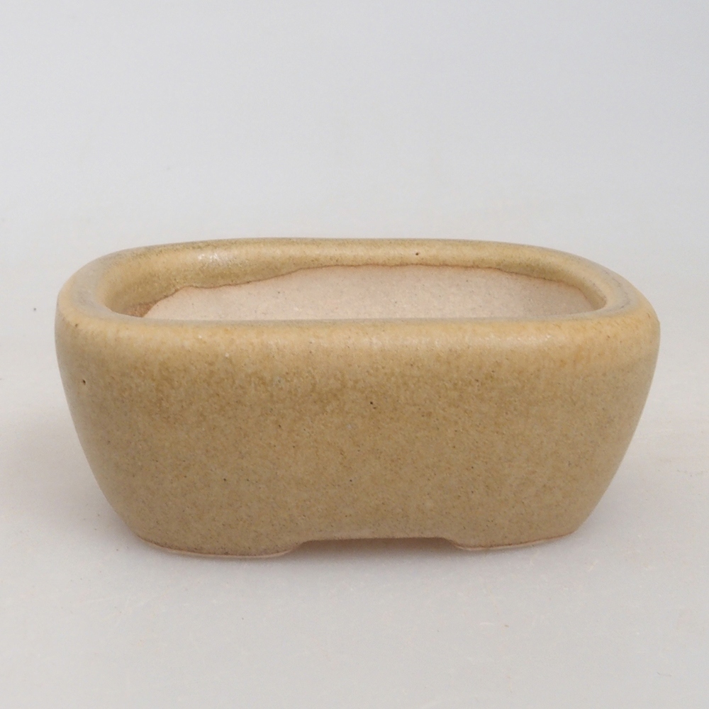 Mini bonsai tál 5,5 x 4 x 2 cm, barna