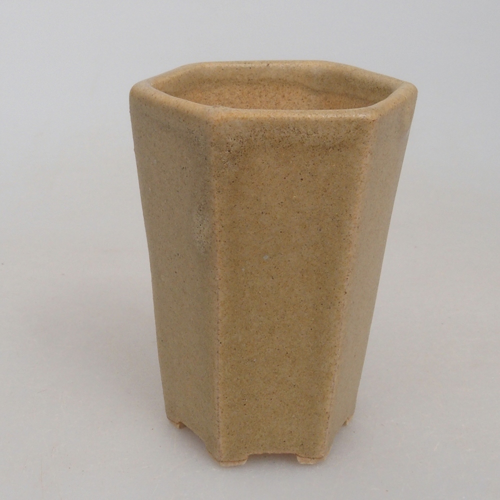 Mini bonsai tál 4 x 3,5 x 5,5 cm, barna