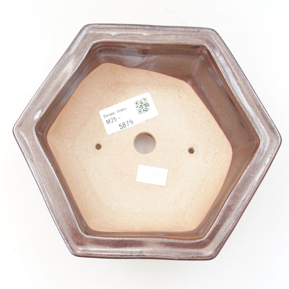 kerámia bonsai tál 22 x 17 x 5 cm, zöld