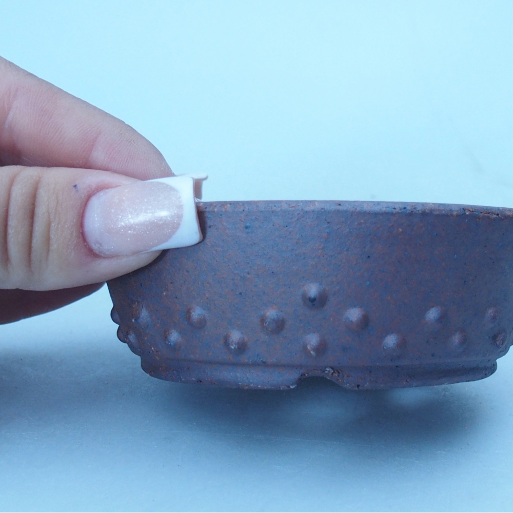 Tálka 8,5 x 8,5 x 3 cm barna