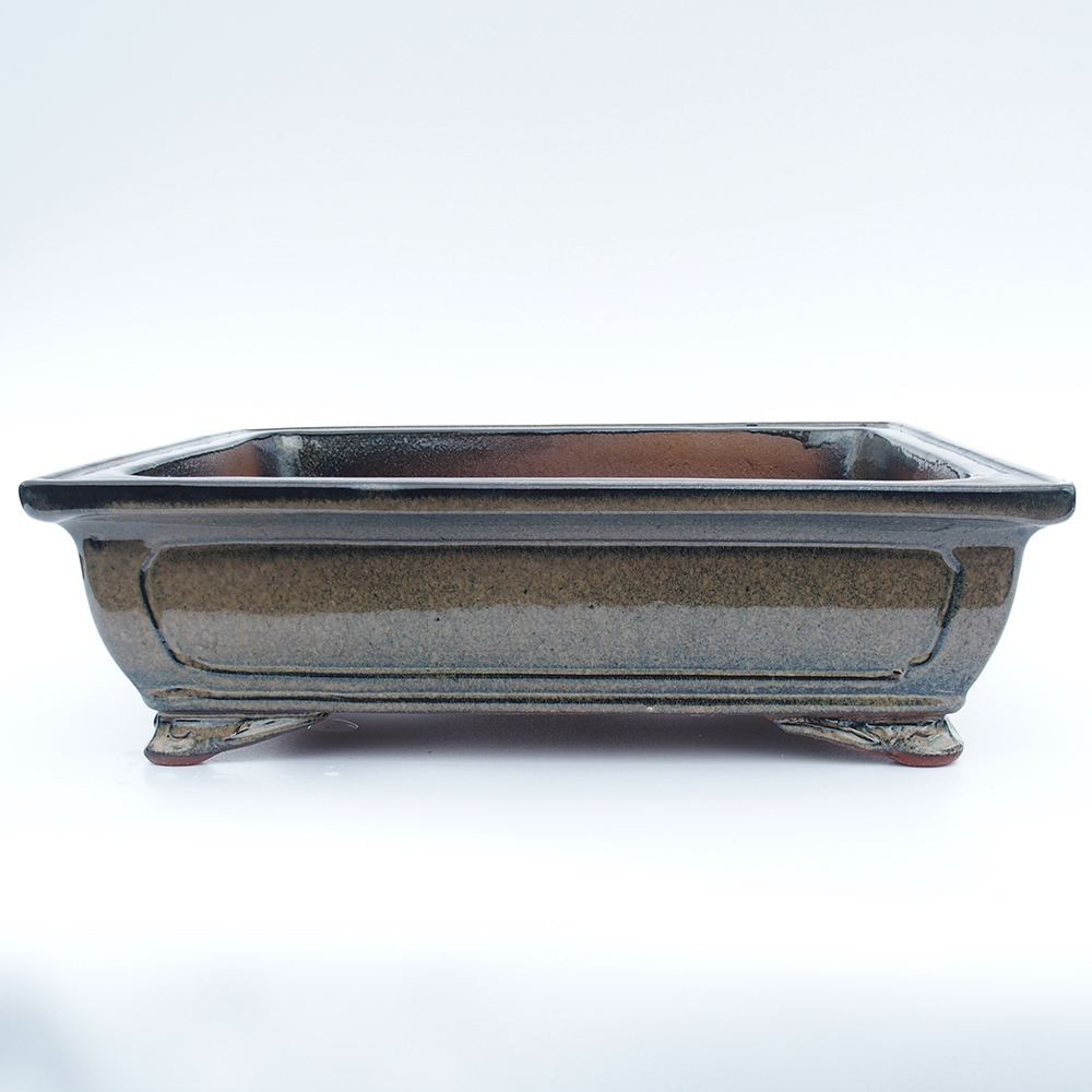 Tál 40 x 30 x 12 cm szürke